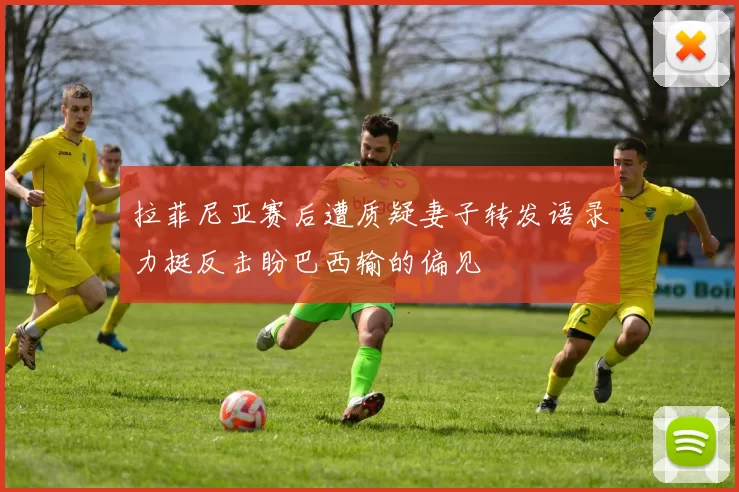 拉菲尼亚赛后遭质疑妻子转发语录力挺反击盼巴西输的偏见